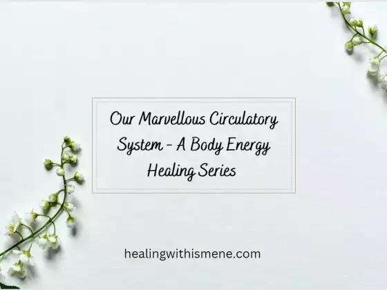 Our Marvellous Circulatory System - A Body Energy Healing Series