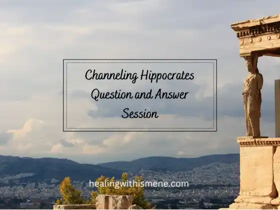 Channeling Hippocrates - ช่วงถามตอบ