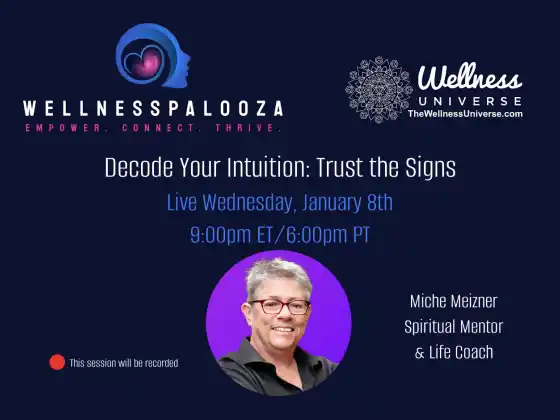 Wellnesspalooza 2025 Расшифруйте свою интуицию с Миш Мейзнер
